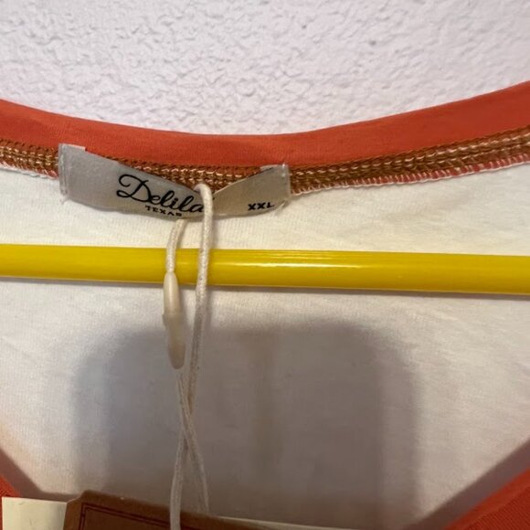 NWT Delila XXL western/rodeo long sleeve top horse - Picture 4 of 5